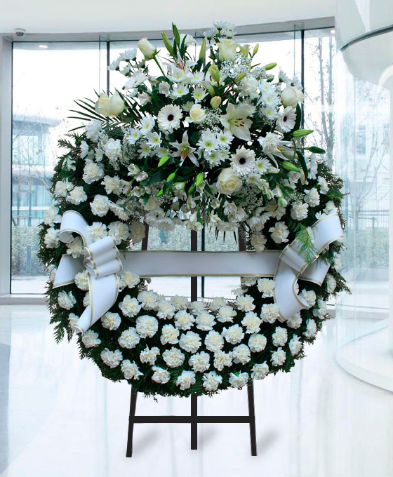 Corona Extra Clavel Blanco