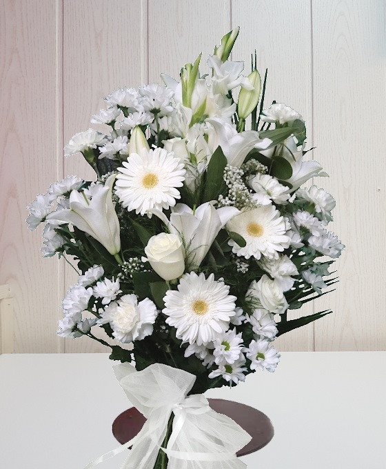 Ramo Funerario Blanco